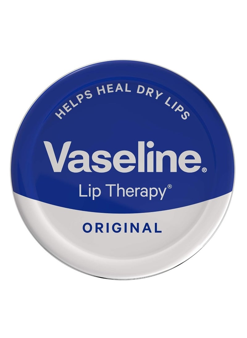 Vaseline Lip Therapy  (0.7 oz) - Original Petroleum Jelly Lip Balm - Instant Relief for Dry, Chapped Lips - Non-Greasy & Fragrance-Free - Image 1